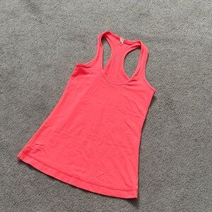 lululemon athletica Coral Racerback Tank Top